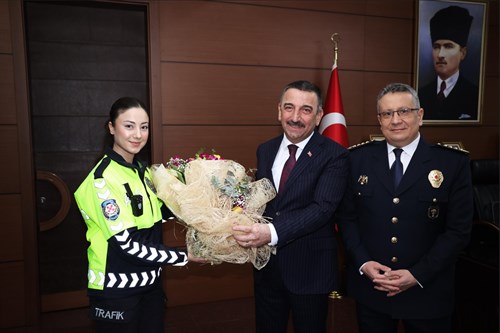 Türk Polis Teşkilatımızın 180. Yıl dönümü sebebiyle Valilik ziyareti gerçekleştirildi.